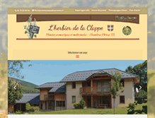 Tablet Screenshot of lherbierdelaclappe.com
